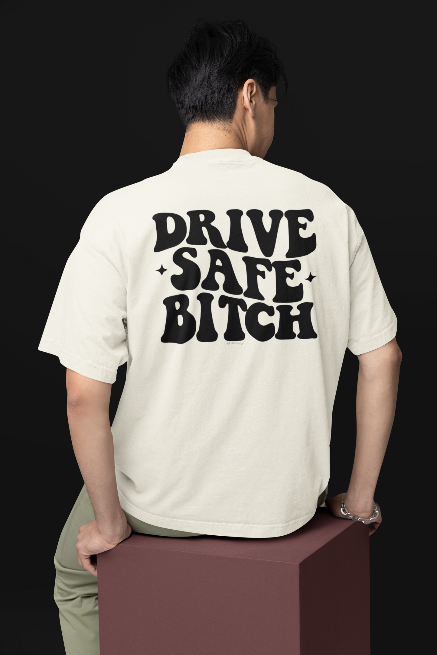 Camiseta Oversized Drive Safe